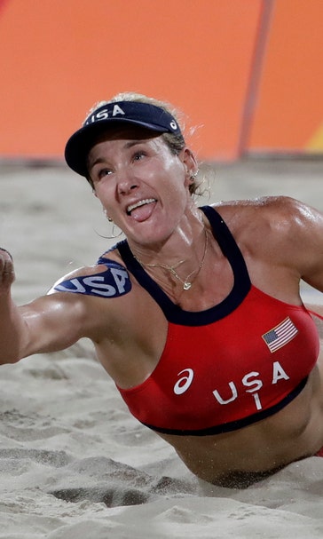 Beach volleyball star Walsh Jennings offers virtual training